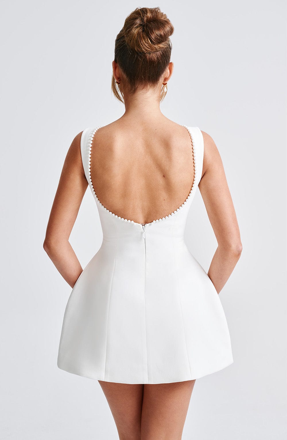 Women's Wedding Guest Structured Mini Dress