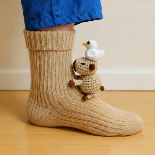 DAISY - Cozy Socks in Soft Knit