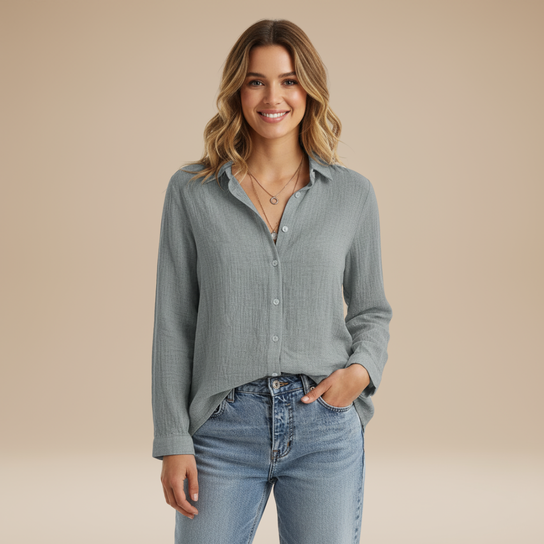 Classic Women's Button-Up Shirt
