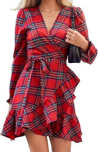 EMILY™ | Plaid Mini Dress 3