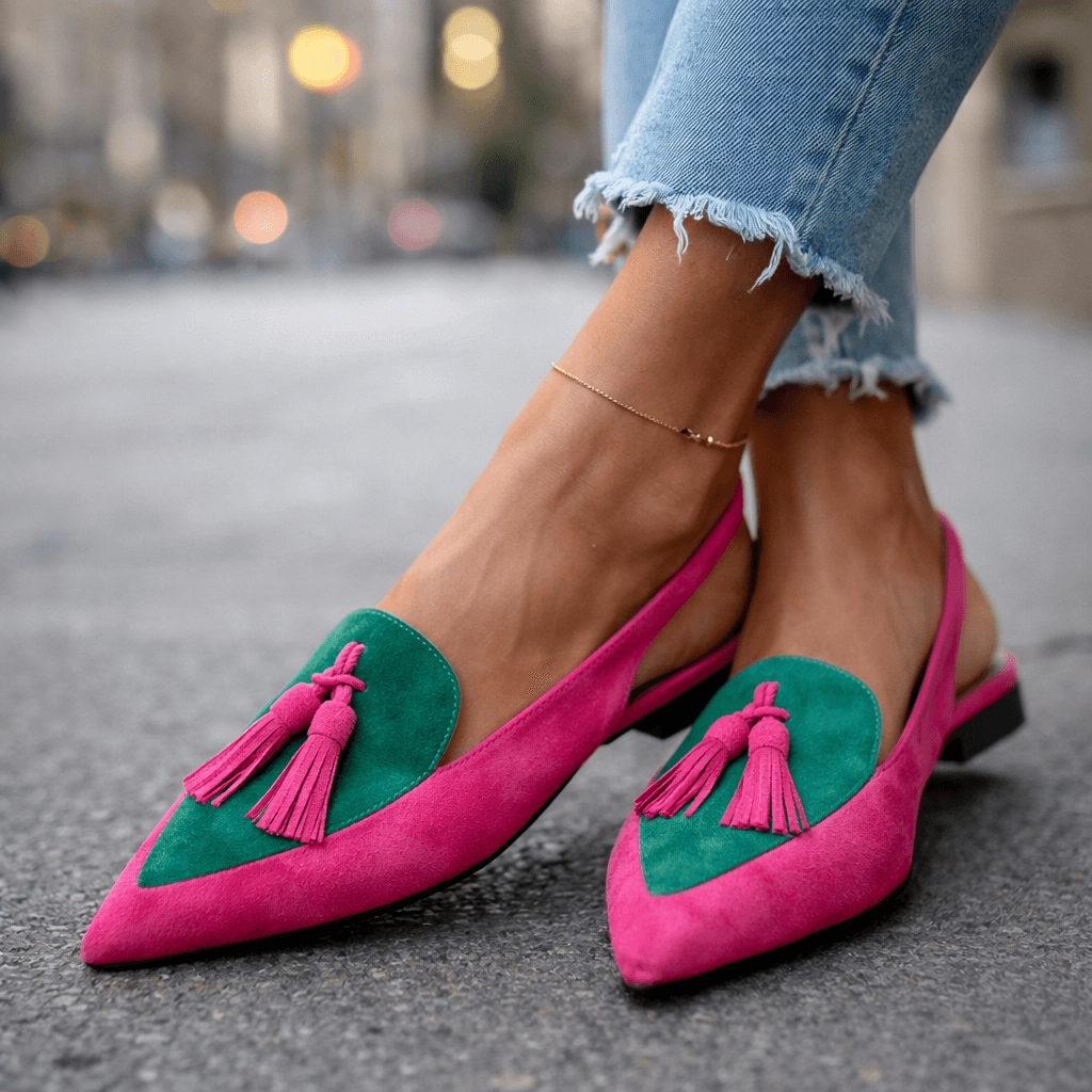 Elly| Sandals with straps and tassels 8