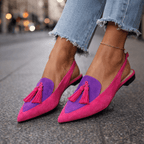 Elly| Sandals with straps and tassels 6