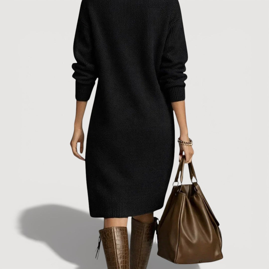 ALESSIA – Cozy Knit Dress