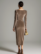 SELVYNAE - Elegant Midi Dress