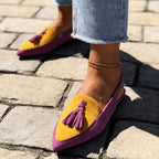 Marisa | Slingback Mules with Tassels 7