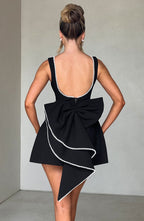 Adeline | Elegant Women’s 2026 Graduation Structured Mini Dress