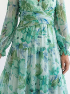 Althea | Long Sleeve Floral Maxi Dress 2