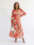 Althea | Long Sleeve Floral Maxi Dress 5
