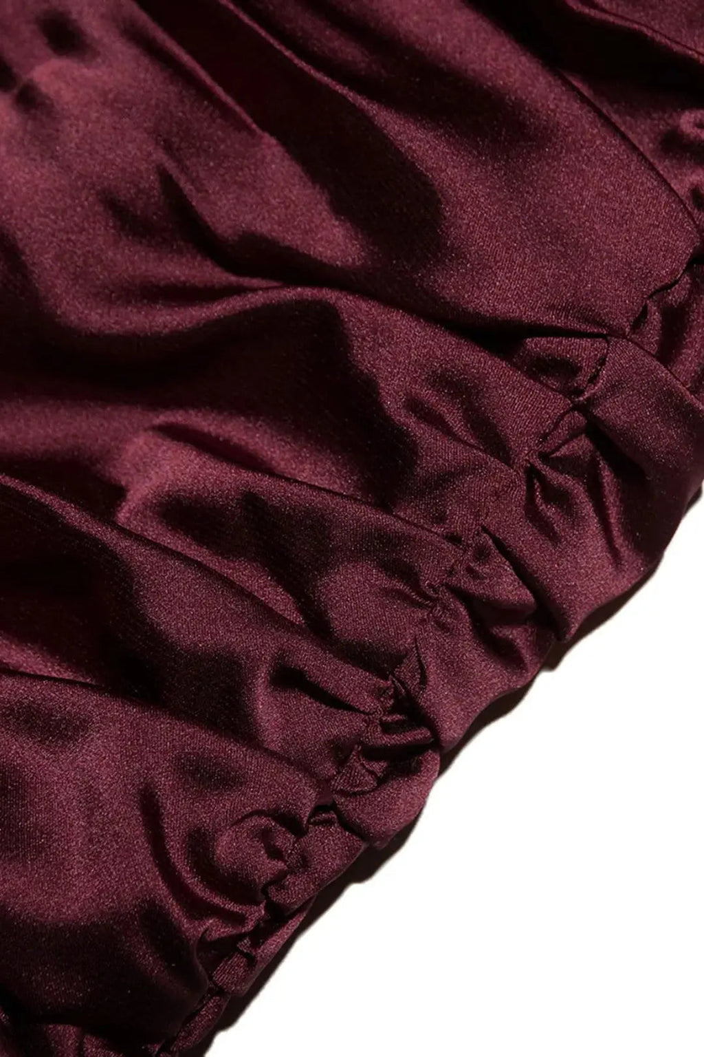 BROOKLYN - Strapless Satin Corset Mini Dress with Draped Sash Detail