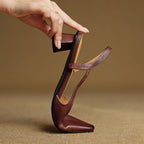 Camille Genuine Leather Heels