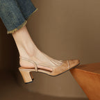 Viviana Leather Heels