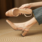 Viviana Leather Heels