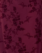Women's Wedding Guest Floral V Neck Midi Dress