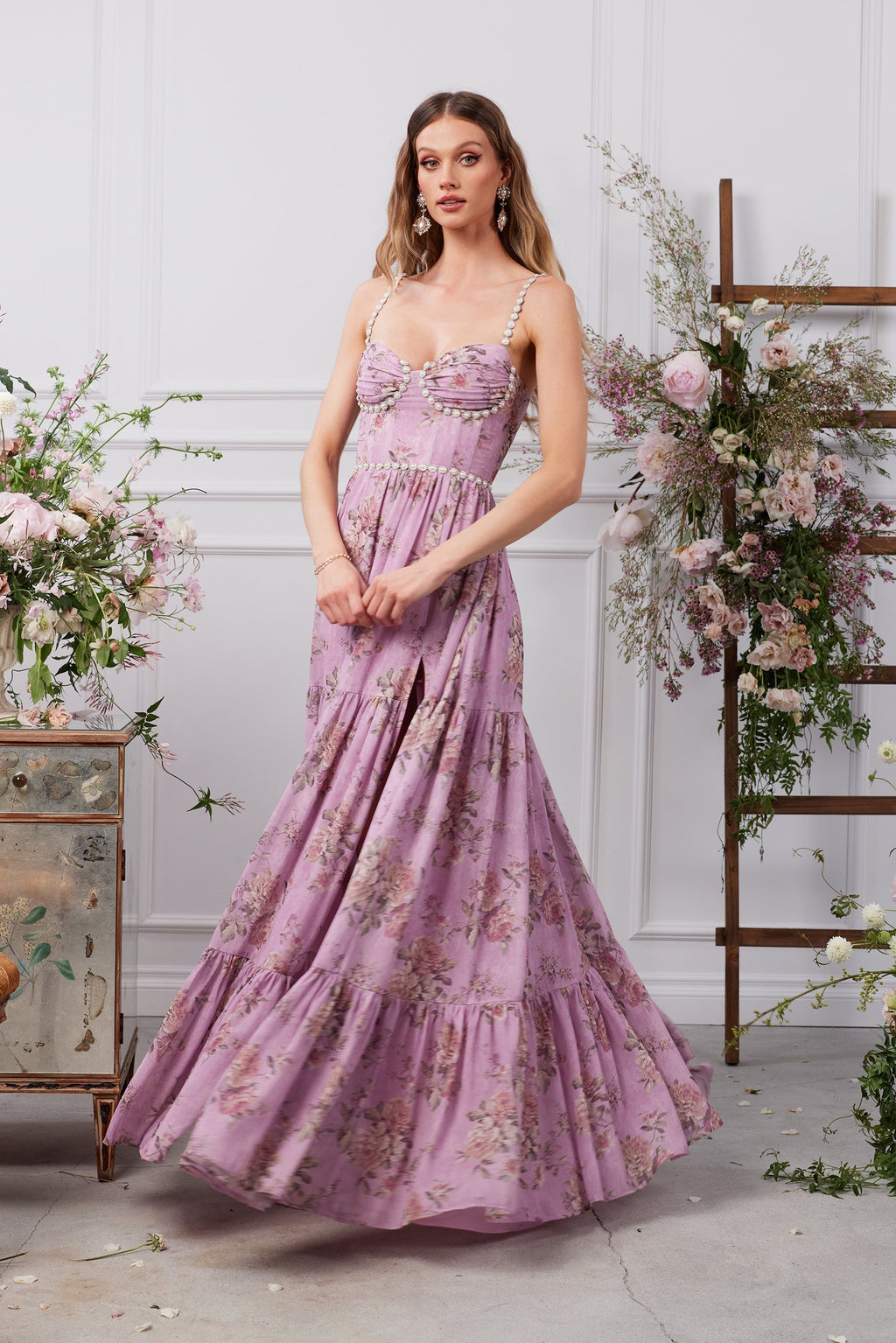 Lia Elegant Flowing Dress