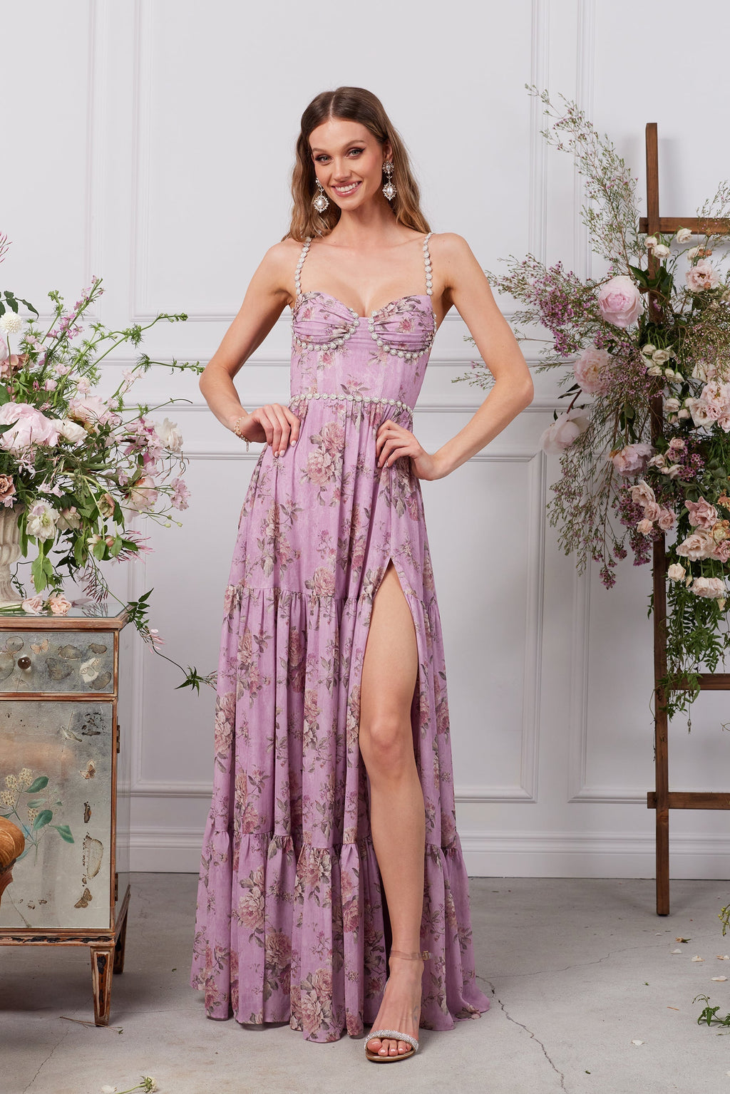 Lia Elegant Flowing Dress