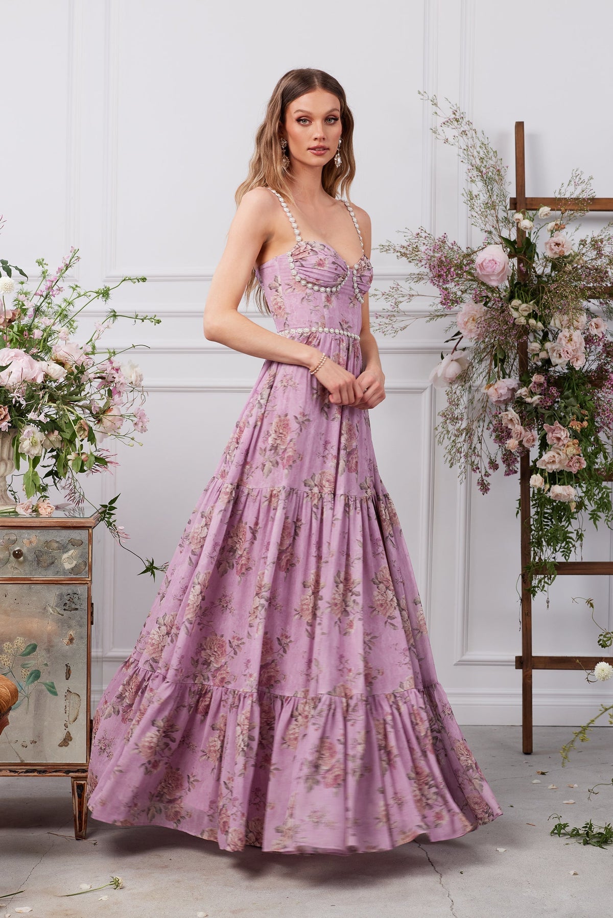 Lia Elegant Flowing Dress