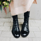 Sophia - Women’s Lace-Up Leather Ankle Boots