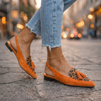 Elly| Sandals with straps and tassels 2