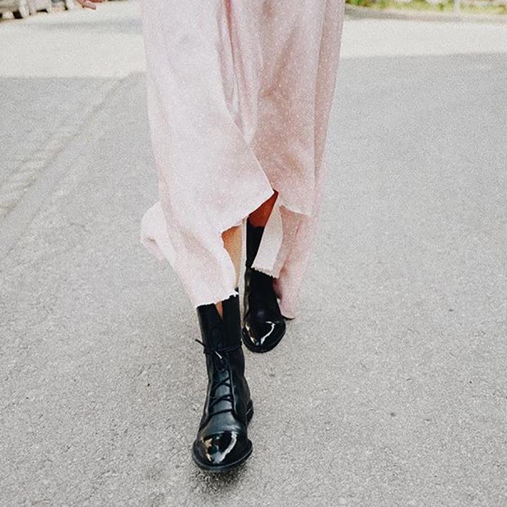 Sophia - Women’s Lace-Up Leather Ankle Boots