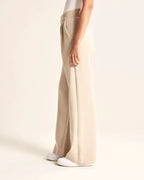 Relaxed Tie-Waist Wide-Leg Pants - View 15