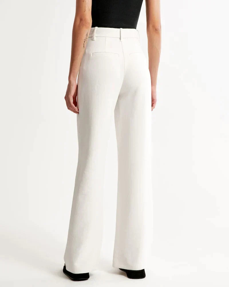 Relaxed Tie-Waist Wide-Leg Pants - View 7