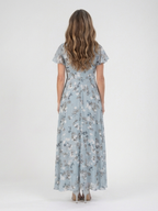 Ismeria | Floral Chiffon Maxi Dress 3