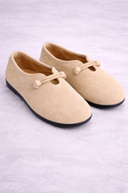 Livia Bow-Detail Slip-On Flats - View 3