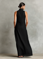 Nerina™ | Elegant Mono Turtleneck Dress 3