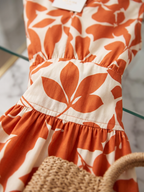 Tasha - Elegant Midi Dress with Tummy-Hiding Design