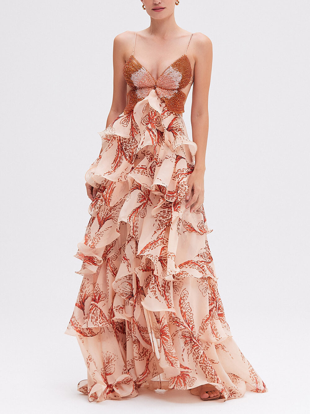 Medina Butterfly Maxi Dress