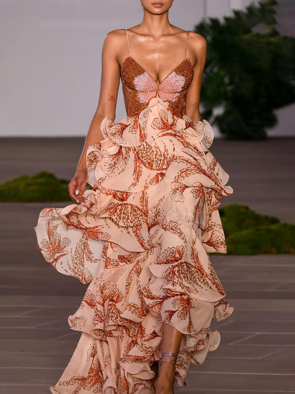 Medina Butterfly Maxi Dress