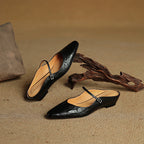 Hannah - Women’s Slip-On Mules – Elegant Summer Comfort Shoes