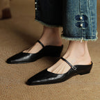 Hannah - Women’s Slip-On Mules – Elegant Summer Comfort Shoes