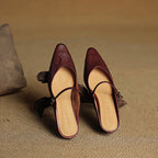Hannah - Women’s Slip-On Mules – Elegant Summer Comfort Shoes