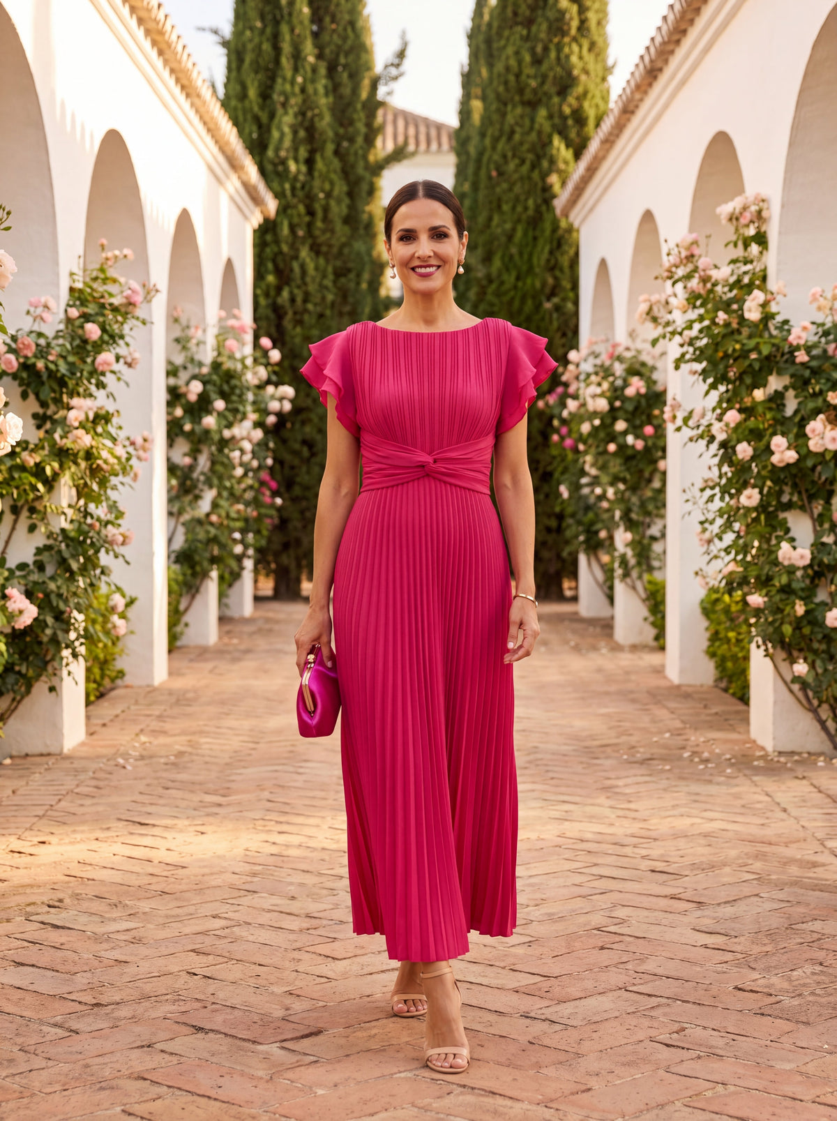 Gloria™ │ Elegantly Draped Dress 1