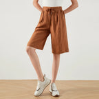 Sofia Relaxed Long Shorts - View 3