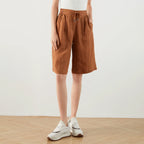 Sofia Relaxed Long Shorts - View 2