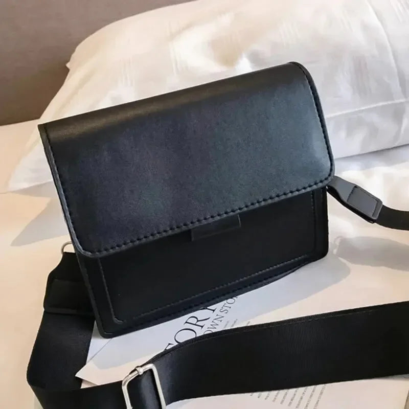 Compact Crossbody Bag - Black