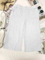 Jade Cuffed Capri Pants - View 15