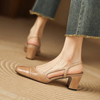 Viviana Leather Heels