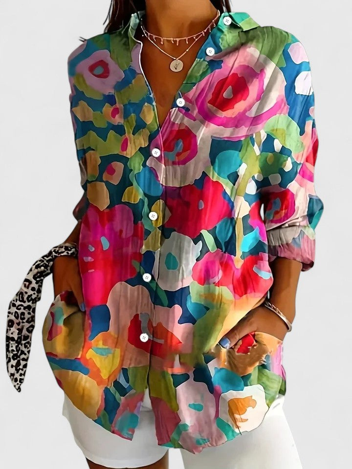 Holly printed blouse - Multi-colored 1 view 5