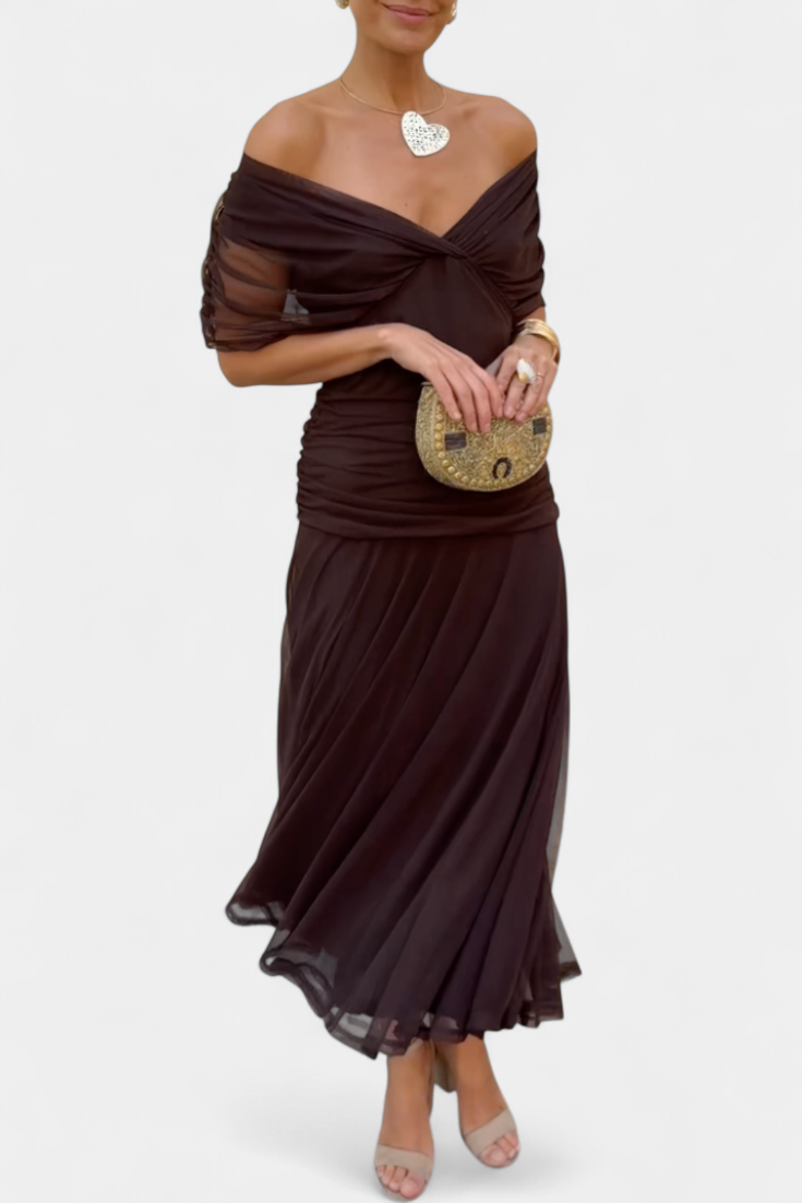 AMARRA - Long Floral Dress