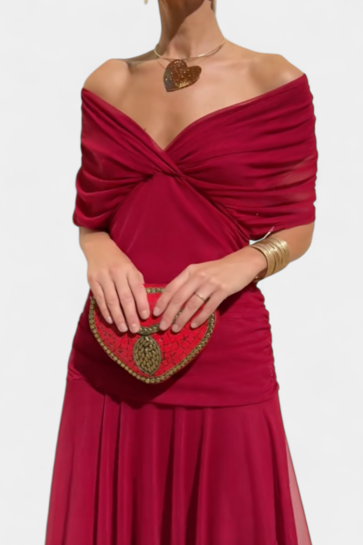 AMARRA - Long Floral Dress