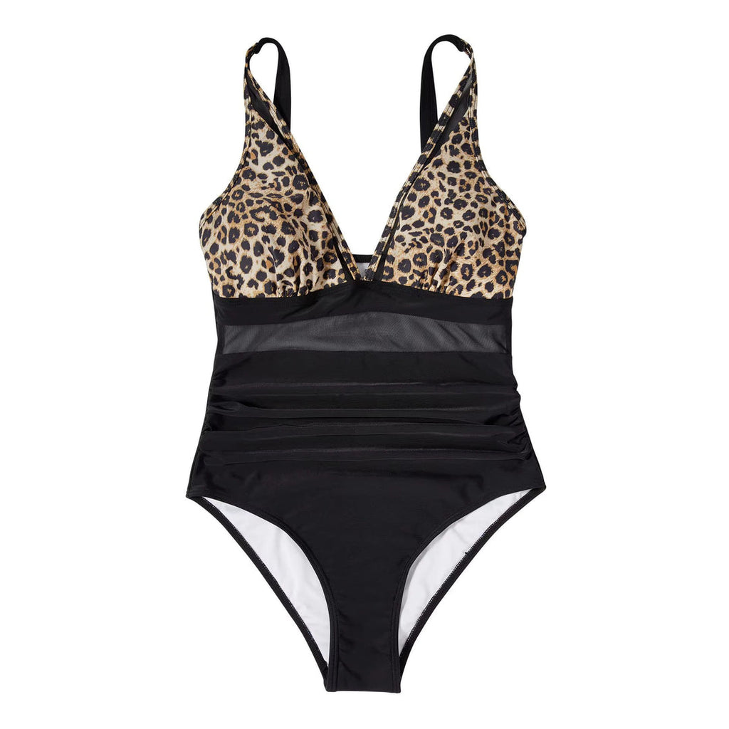 Elegant One-Piece Swimsuit with Flattering Fit