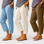 Emmy Cropped Pull-On Pants - View 6