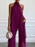 Imani | Halter Top & Pants Set
