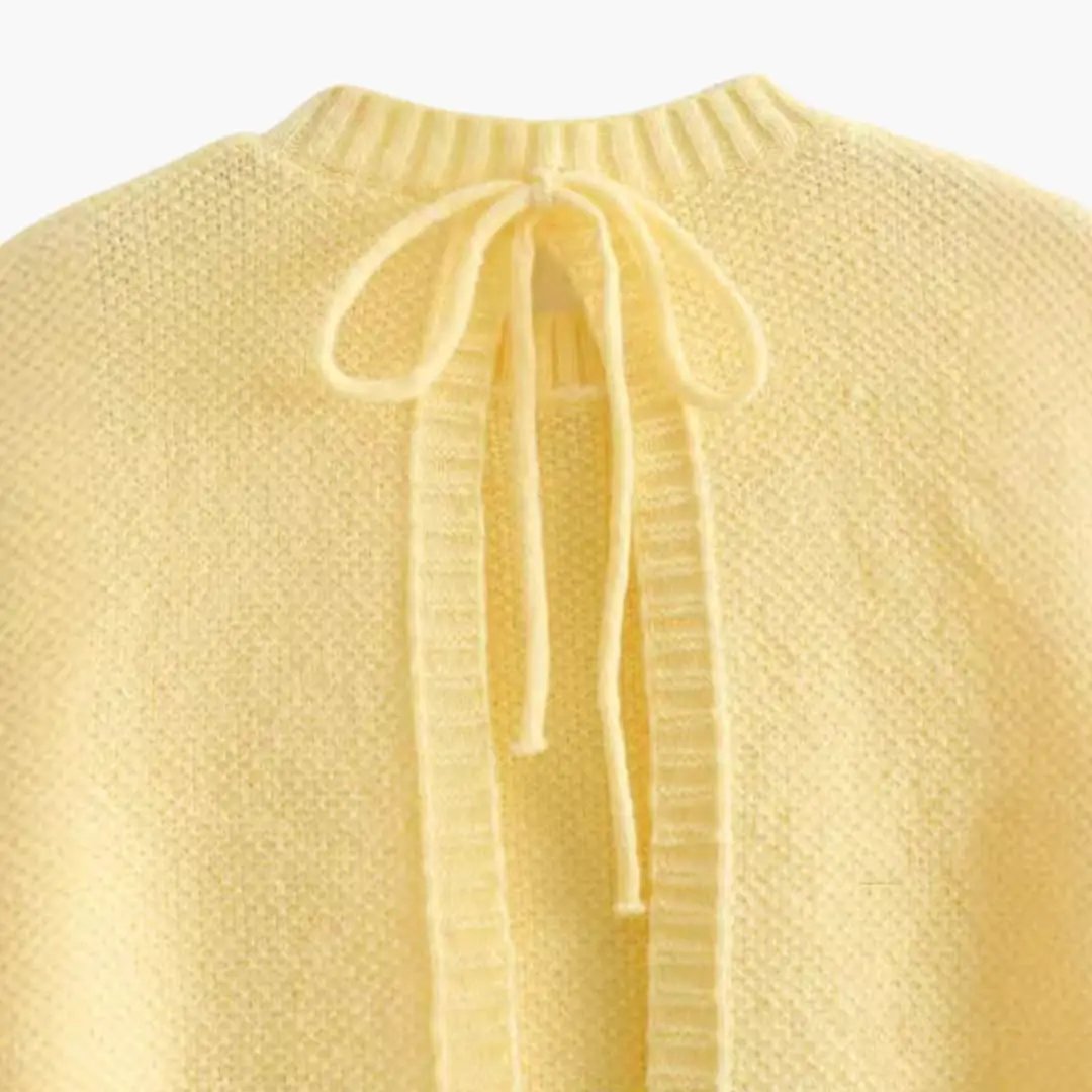 Women's Textured Top with Round Neck