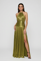 Women's Olive Green Maxi Dress - Premium Quality, Fast Shipping