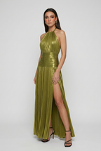 Women's Olive Green Maxi Dress - Premium Quality, Fast Shipping