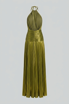 Women's Olive Green Maxi Dress - Premium Quality, Fast Shipping
